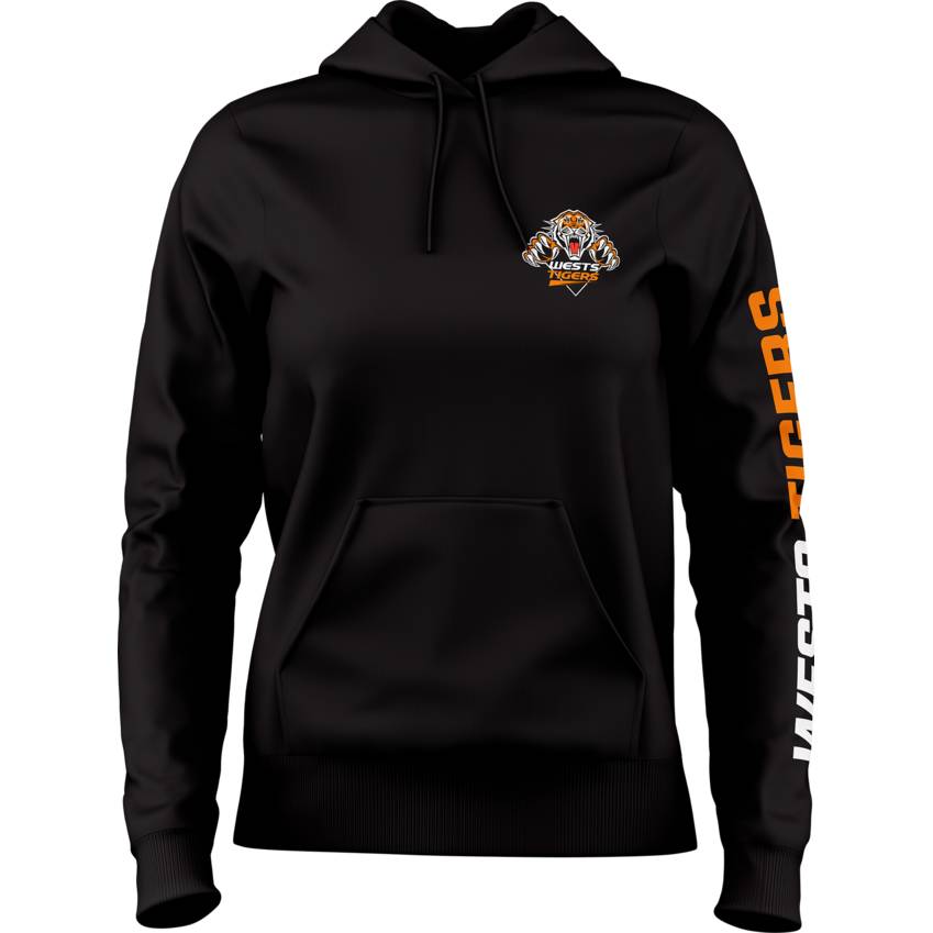 Wests Tigers Ladies W19 Club Fleece Hoody0