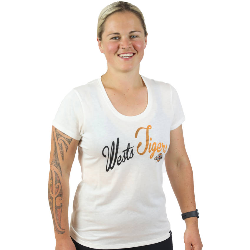 Wests Tigers '47 Scoop Neck Tee0