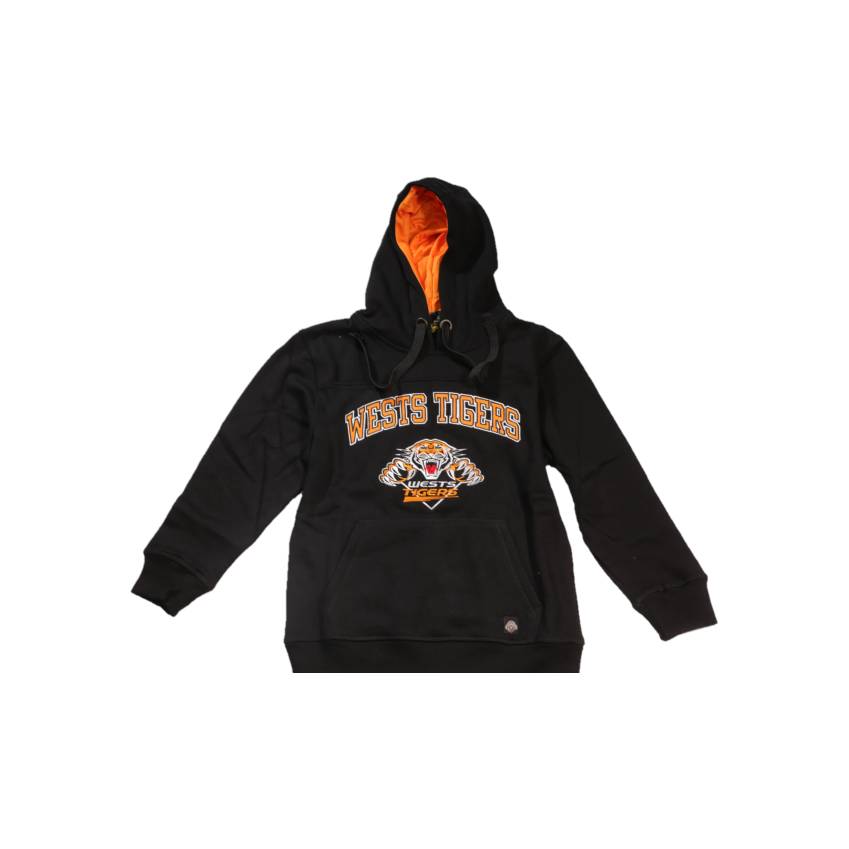 Wests Tigers Kids Club Fleece Hoodie0