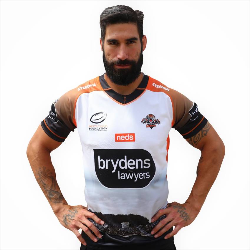 Wests Tigers 2021 Captains Run Jersey0