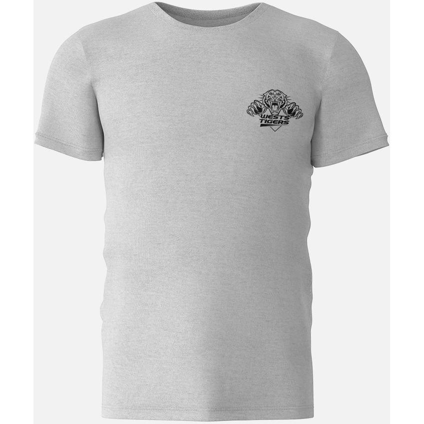 Wests Tigers Mens White WT Lifestyle Tee0