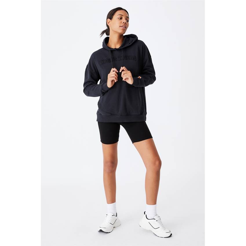 Wests Tigers Womens Embroidered Pocket Hoodie2