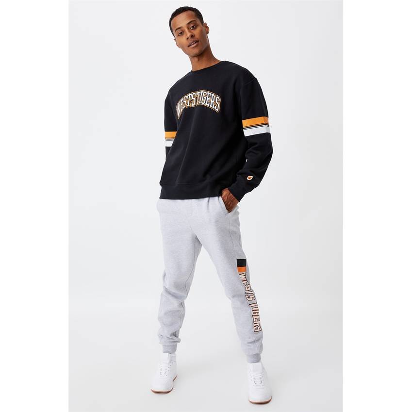 Wests Tigers Mens Colour Block Crew2