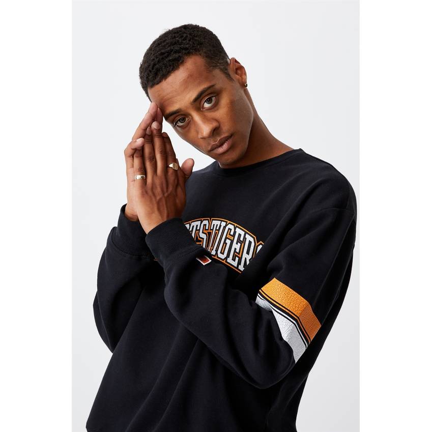 Wests Tigers Mens Colour Block Crew3