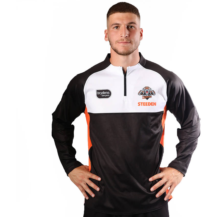 Wests Tigers 2021 Mens Training Long Sleeve Top0