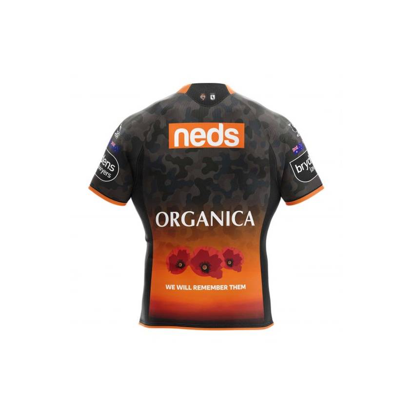 Wests Tigers 2021 Kids Commemorative Jersey1
