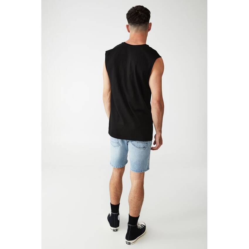 Wests Tigers Mens Packed Embroidered Muscle Tank4