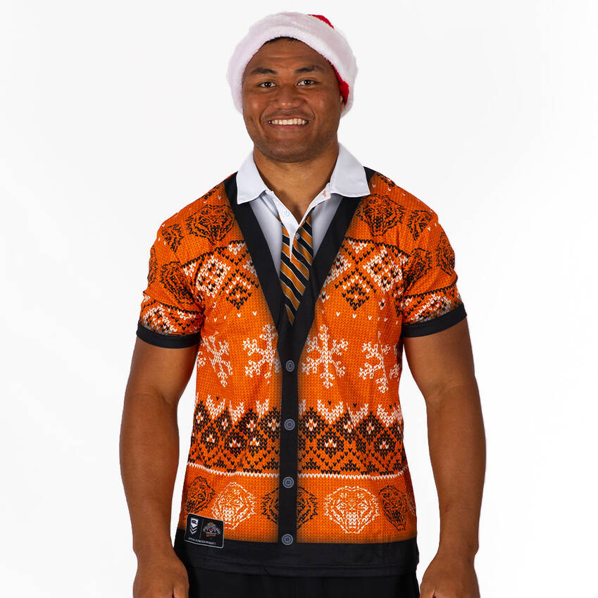 Wests Tigers Xmas Polo Shirt1
