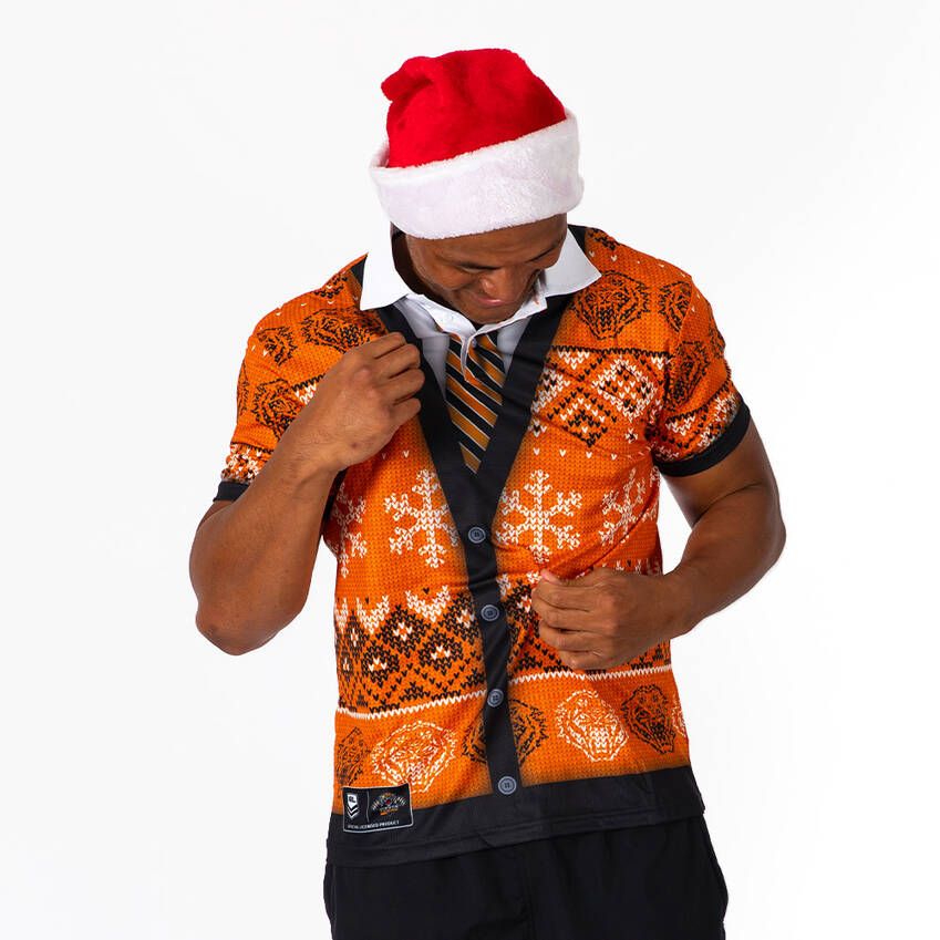 Wests Tigers Xmas Polo Shirt0
