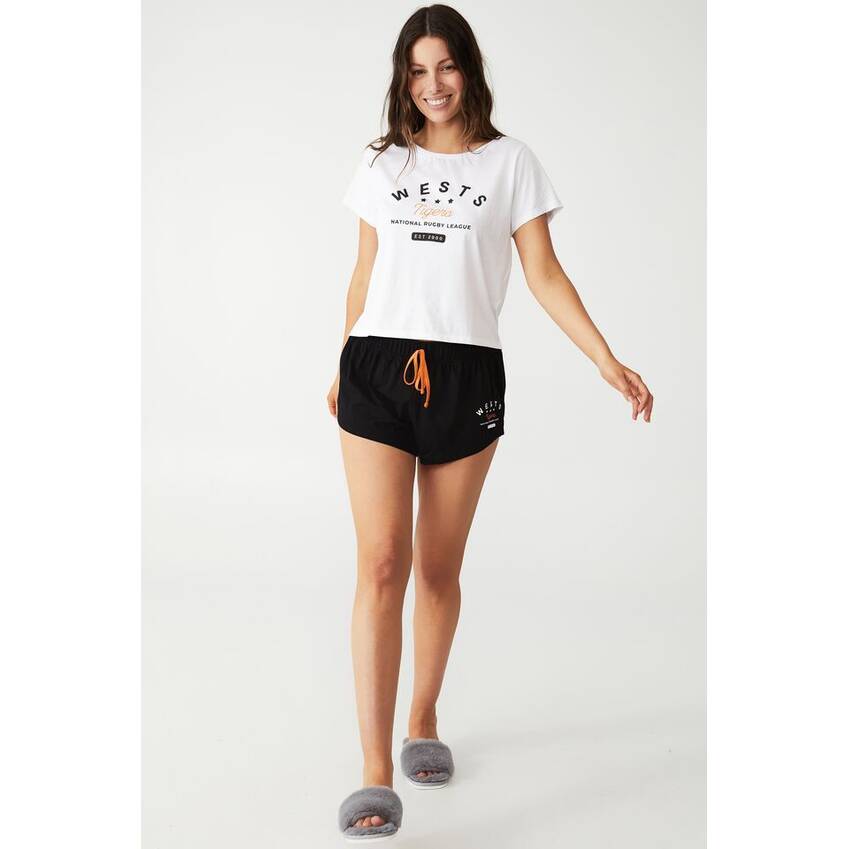 Wests Tigers Womens Pyjama Set1
