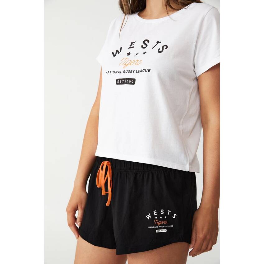 Wests Tigers Womens Pyjama Set3