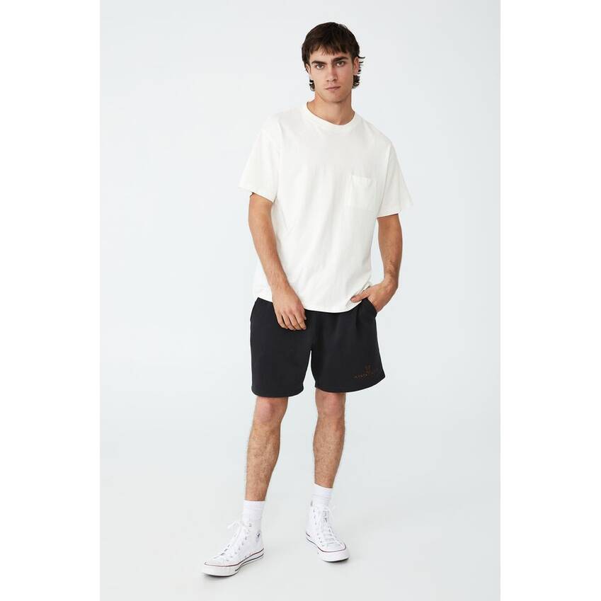 Wests Tigers Mens Embroidered Fleece Shorts1