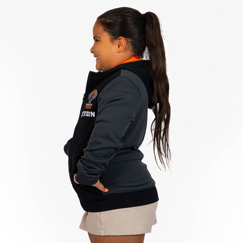 Wests Tigers 2022 Kids Mid Layer Jacket1