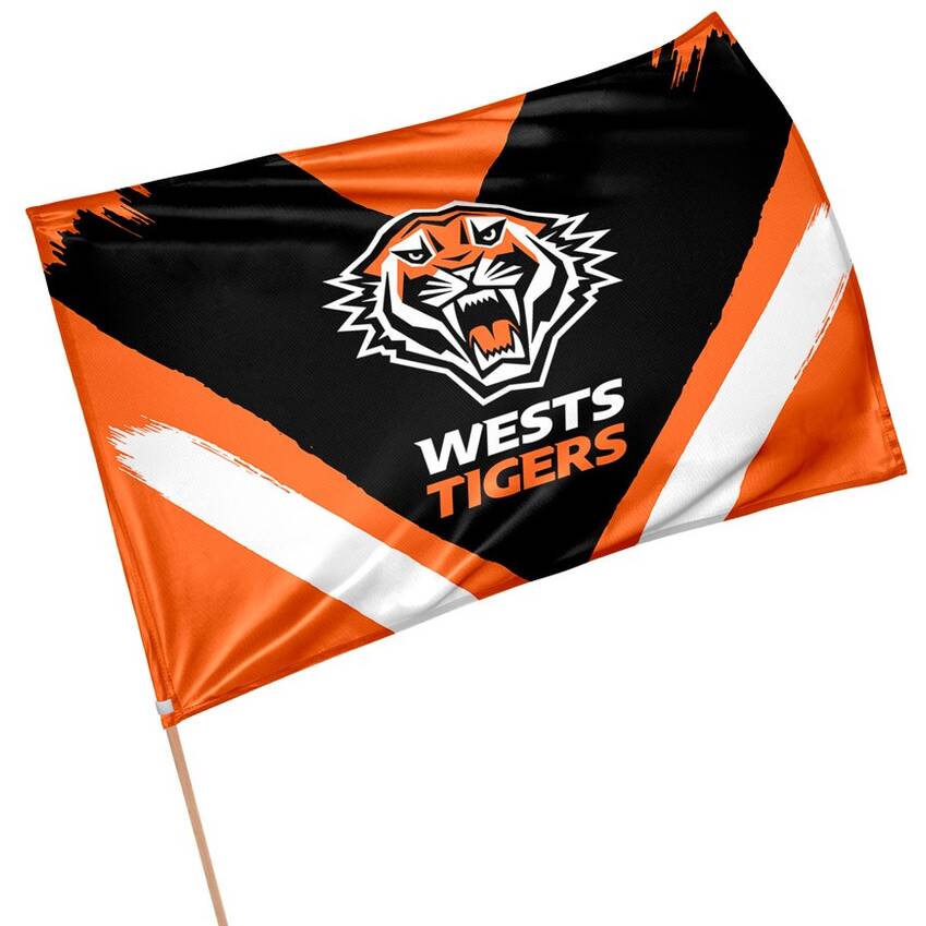 Wests Tigers 2022 Large Game Day Flag0