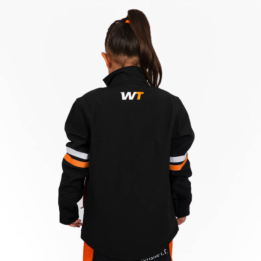 Wests Tigers 2022 Kids Soft Shell Spray Jacket1