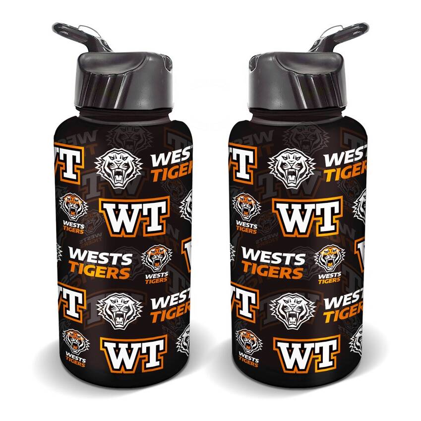 Wests Tigers Flip Drink Bottle0