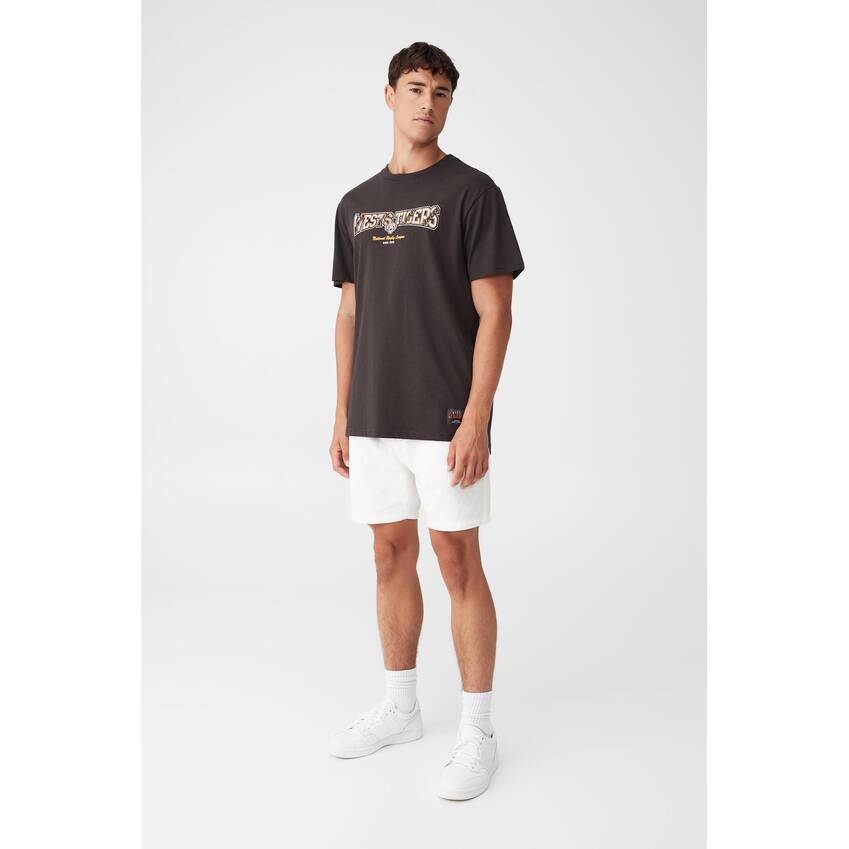 Wests Tigers Mens Spray Print Team T-Shirt2