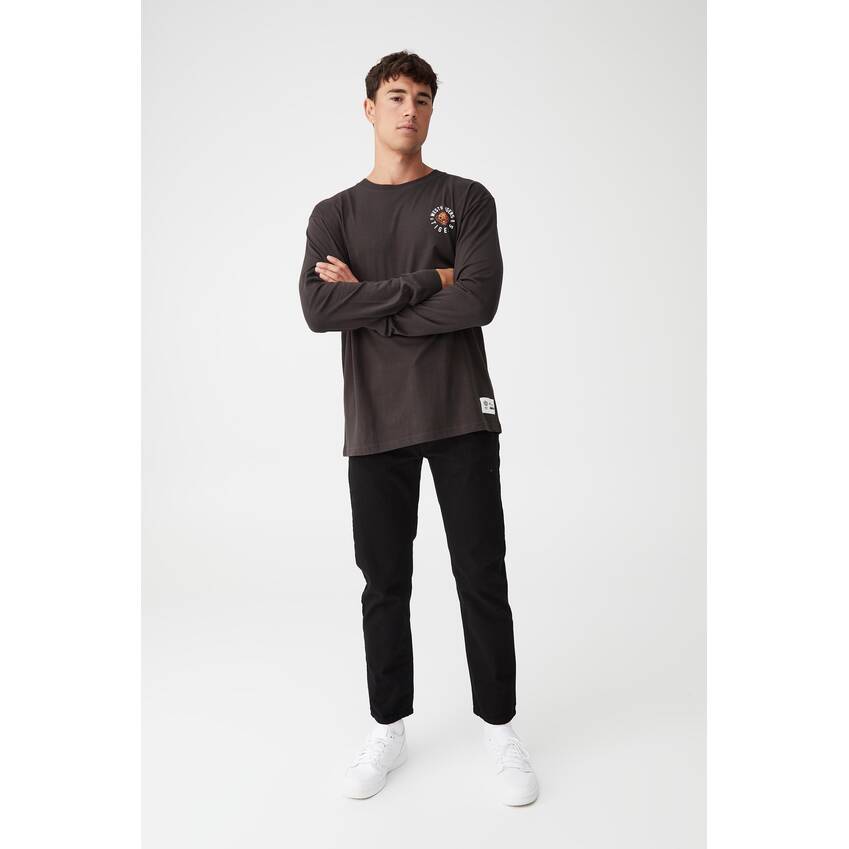 Wests Tigers Mens Team Print Long Sleeve T-Shirt1