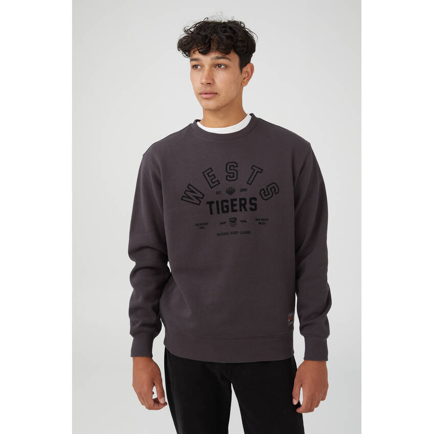 Wests Tigers Adult Vintage Crew0