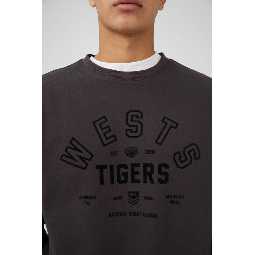 Wests Tigers Adult Vintage Crew1