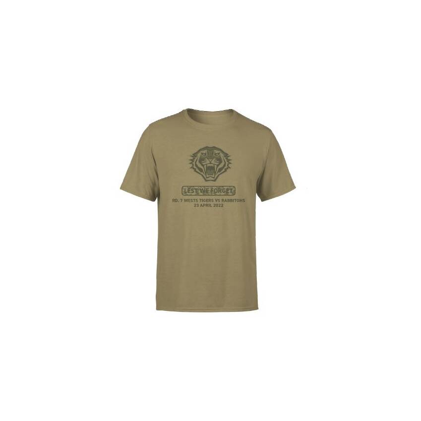 Wests Tigers Mens Commemorative Tee0
