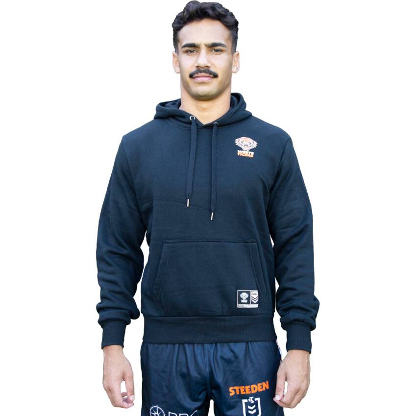 Wests Tigers Mens Dual Logo Hoodie0
