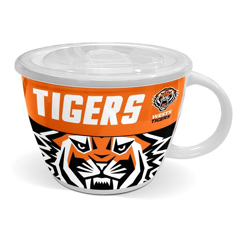 Wests Tigers Soup Mug with Lid0