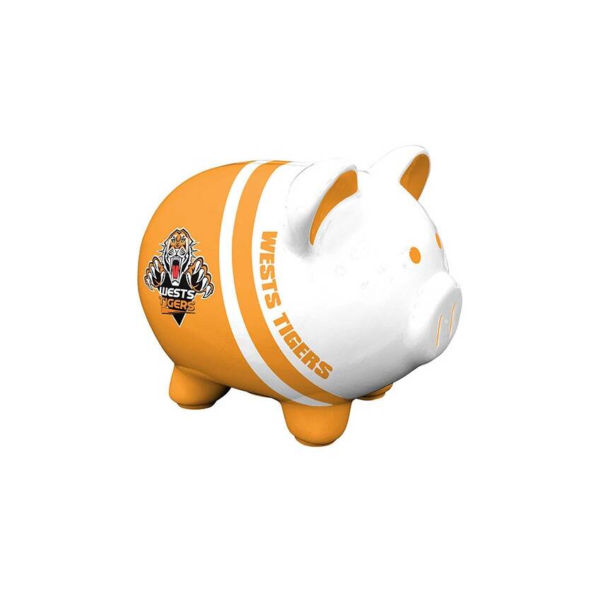 Wests Tigers Piggy Bank0