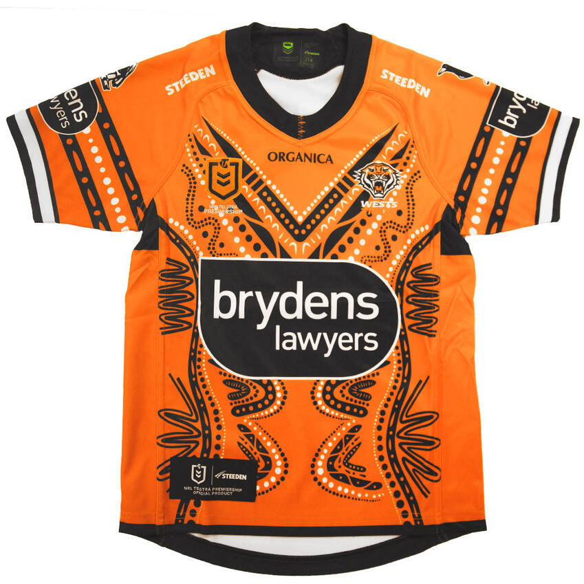 Wests Tigers 2022 Kids Indigenous Jersey0