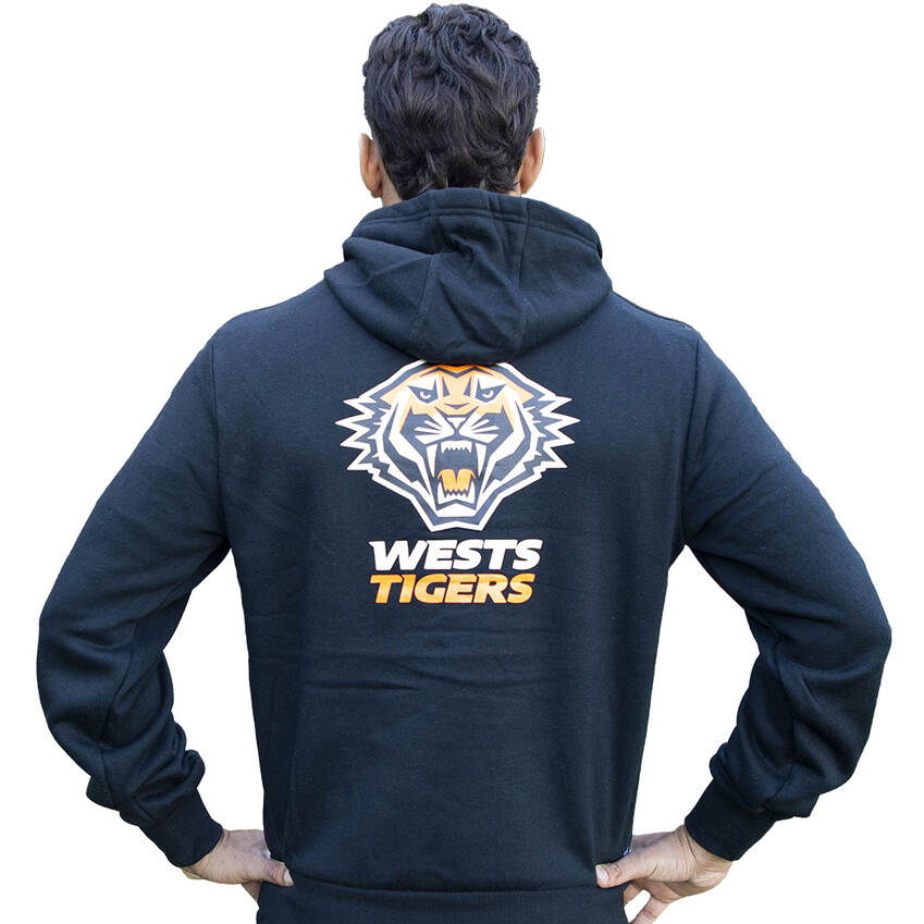Wests Tigers Mens Dual Logo Hoodie1