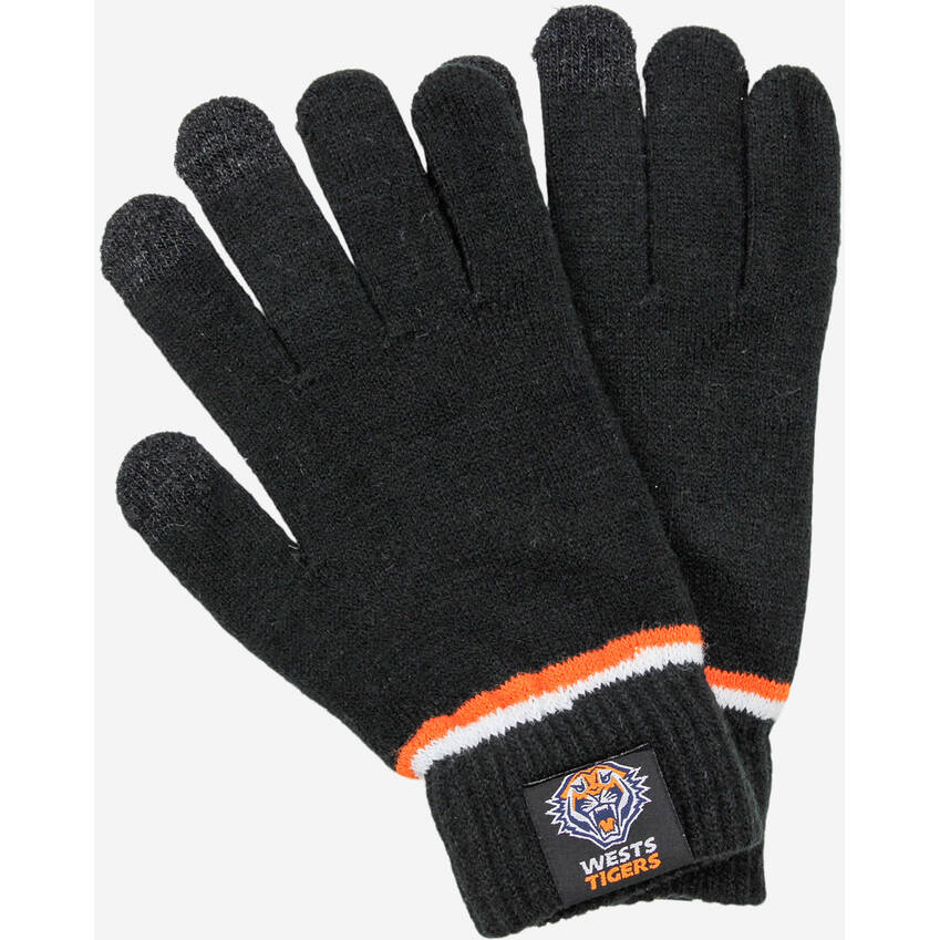 Wests Tigers Touchscreen Gloves0