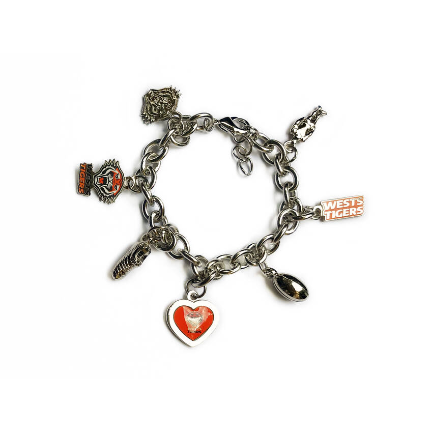  Wests Tigers Charm Bracelet0