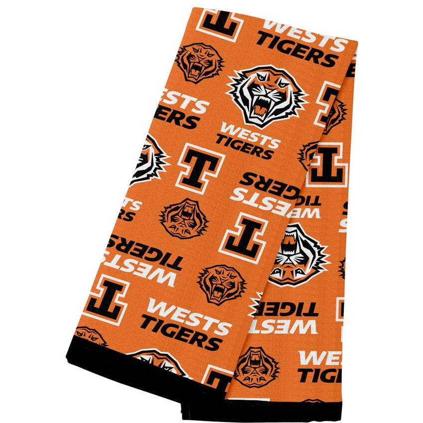 Wests Tigers Tea Towel0
