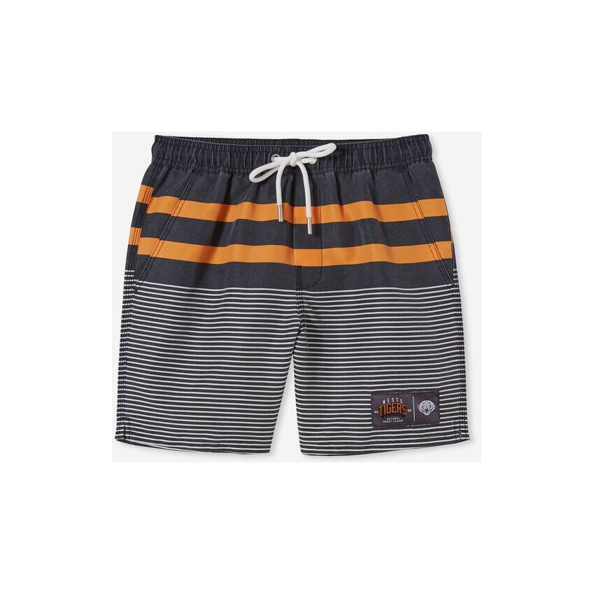 Wests Tigers Kids Board Shorts0