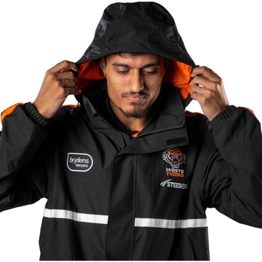 Wests Tigers 2023 Coaches Jacket2