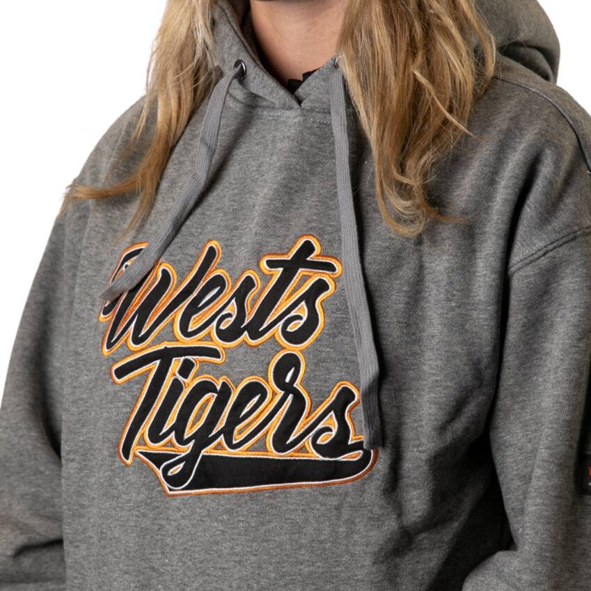 Wests Tigers Womens Team Script Hoodie0