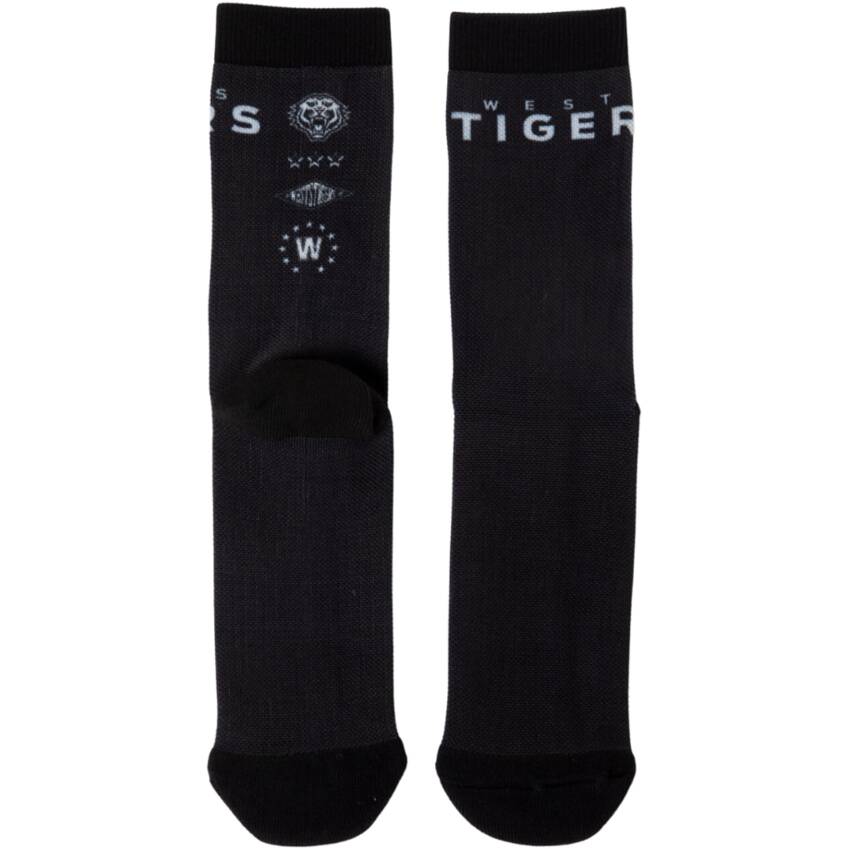 Wests Tigers Black Icon Socks 2PK0