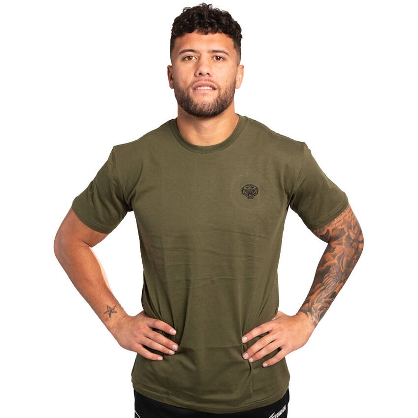 Wests Tigers Mens Embroidered Tee - Green0