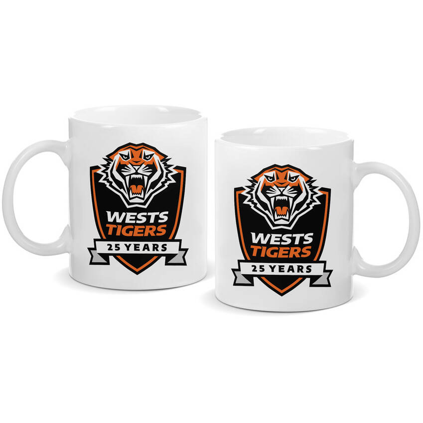 Wests Tigers 25 Years Mug0