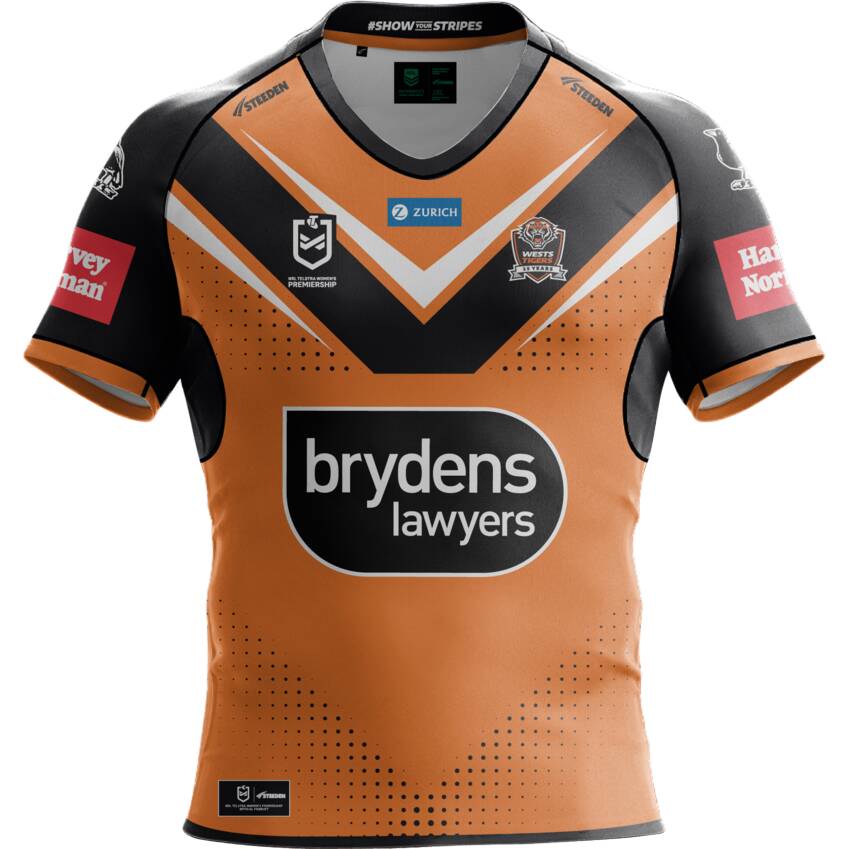 Wests Tigers Roarstore Wests Tigers 2024 NRLW Womens Away Jersey