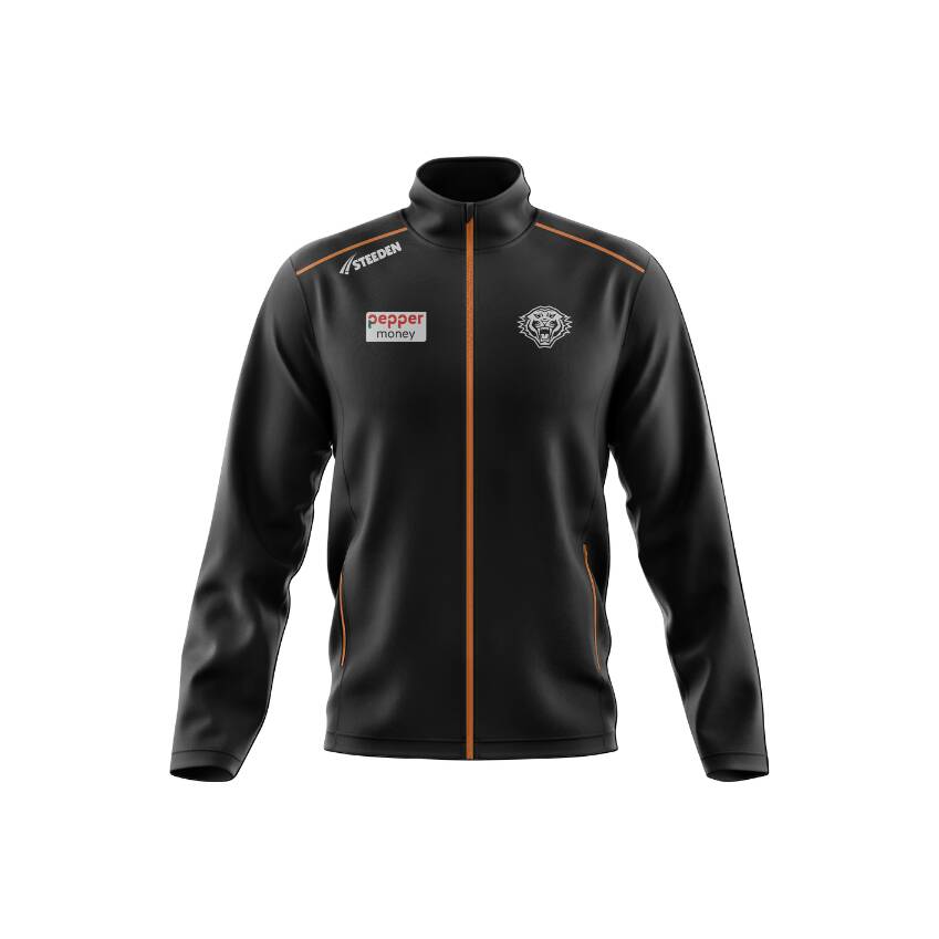2025 Wests Tigers Mens Softshell Jacket0
