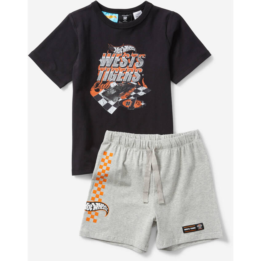 Wests Tigers x Hot Wheels Youth Pyjama Set0