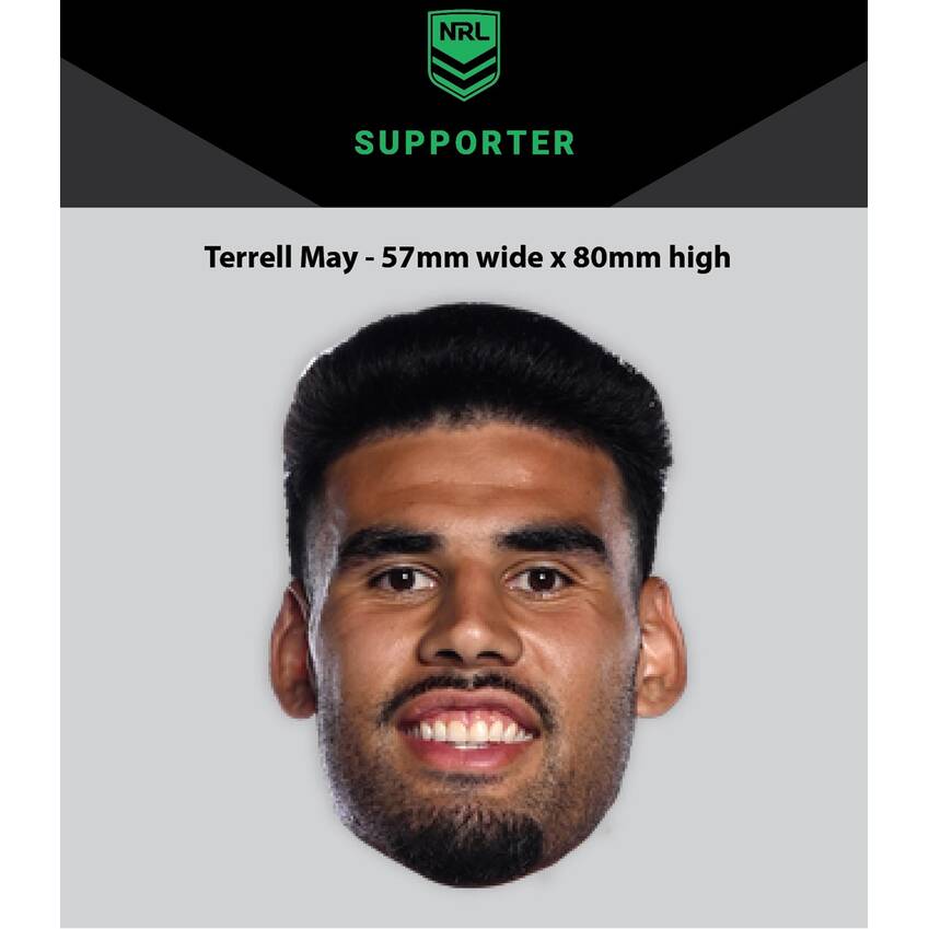 Wests Tigers Player Sticker Terrell May0