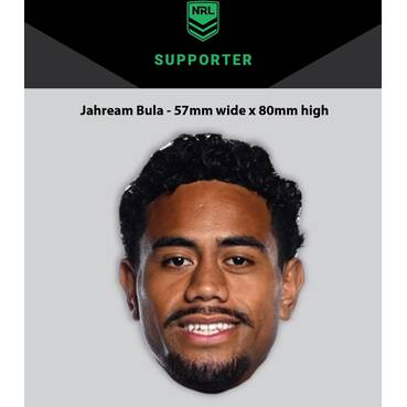Wests Tigers Player Sticker Jahream Bula