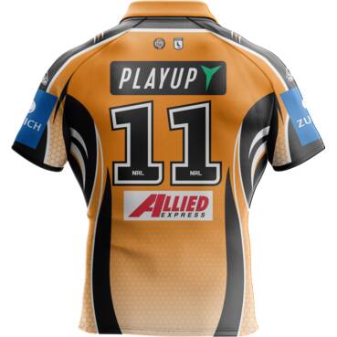 Wests Tigers 2005 Heritage Jersey #11 Samuela Fainu