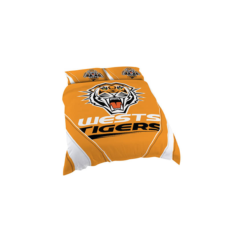 Wests Tigers King Quilt Cover0