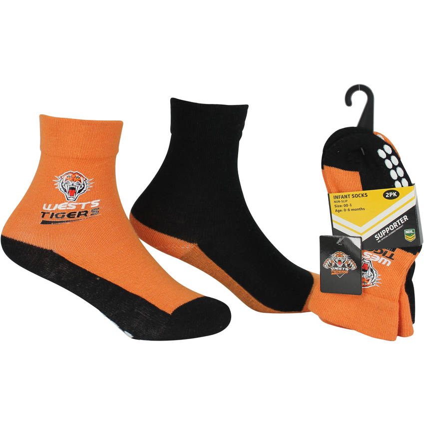 mainWests Tigers Infants Socks0